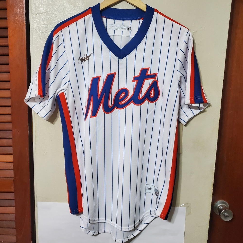 Nike New York Mets Darryl Strawberry #18 Jersey Cooperstown. NWOT - Picture 1 of 14